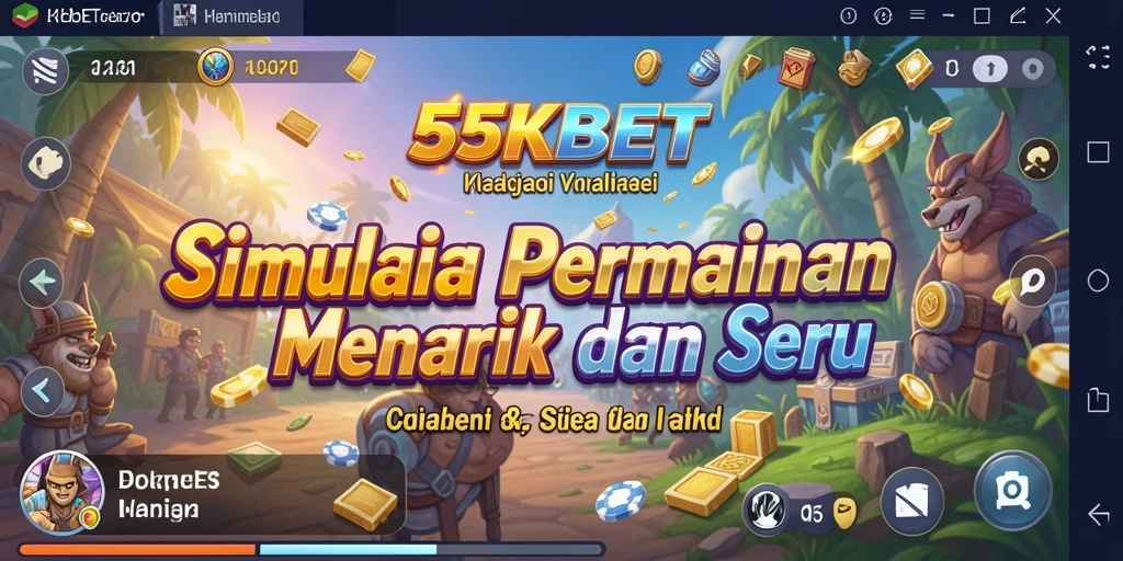 Tangkapan layar 55KBET menampilkan aksi gameplay simulasi yang mendebarkan.