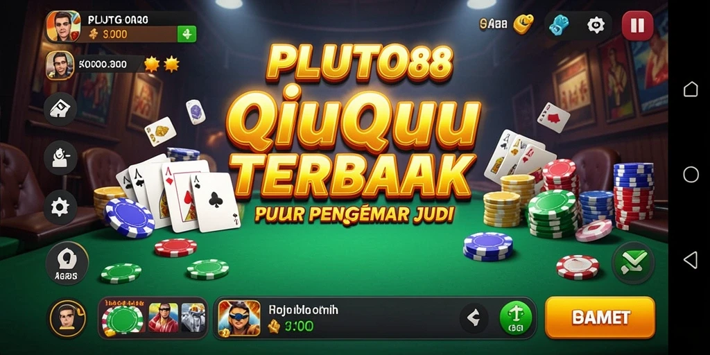 Tampilan gameplay QiuQiu di PLUTO88 yang mengasyikkan.